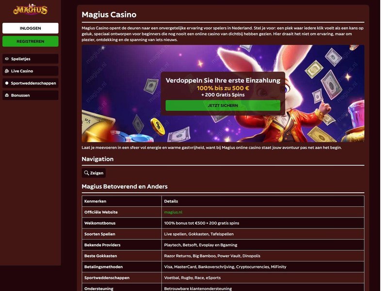 Discover the Ultimate Gaming Experience with Magius Casino App UK Edition